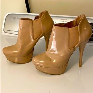 Steve Madden Nude Platform Heels